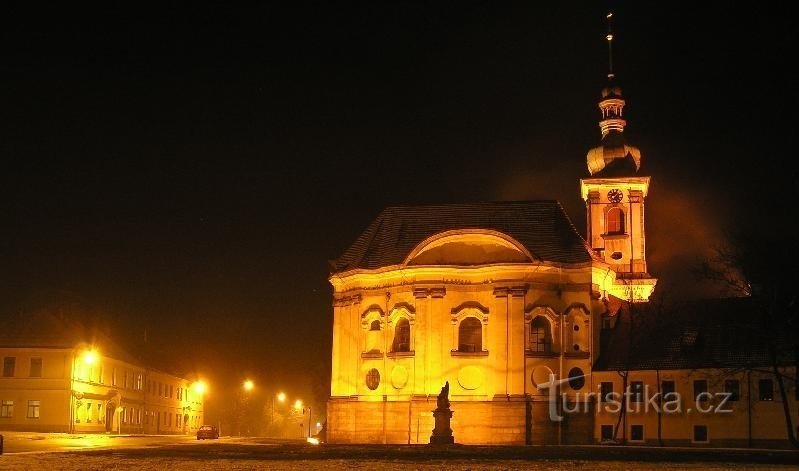 Smiřice - chapelle du château de l'Épiphanie, photo Přemek Andrýs