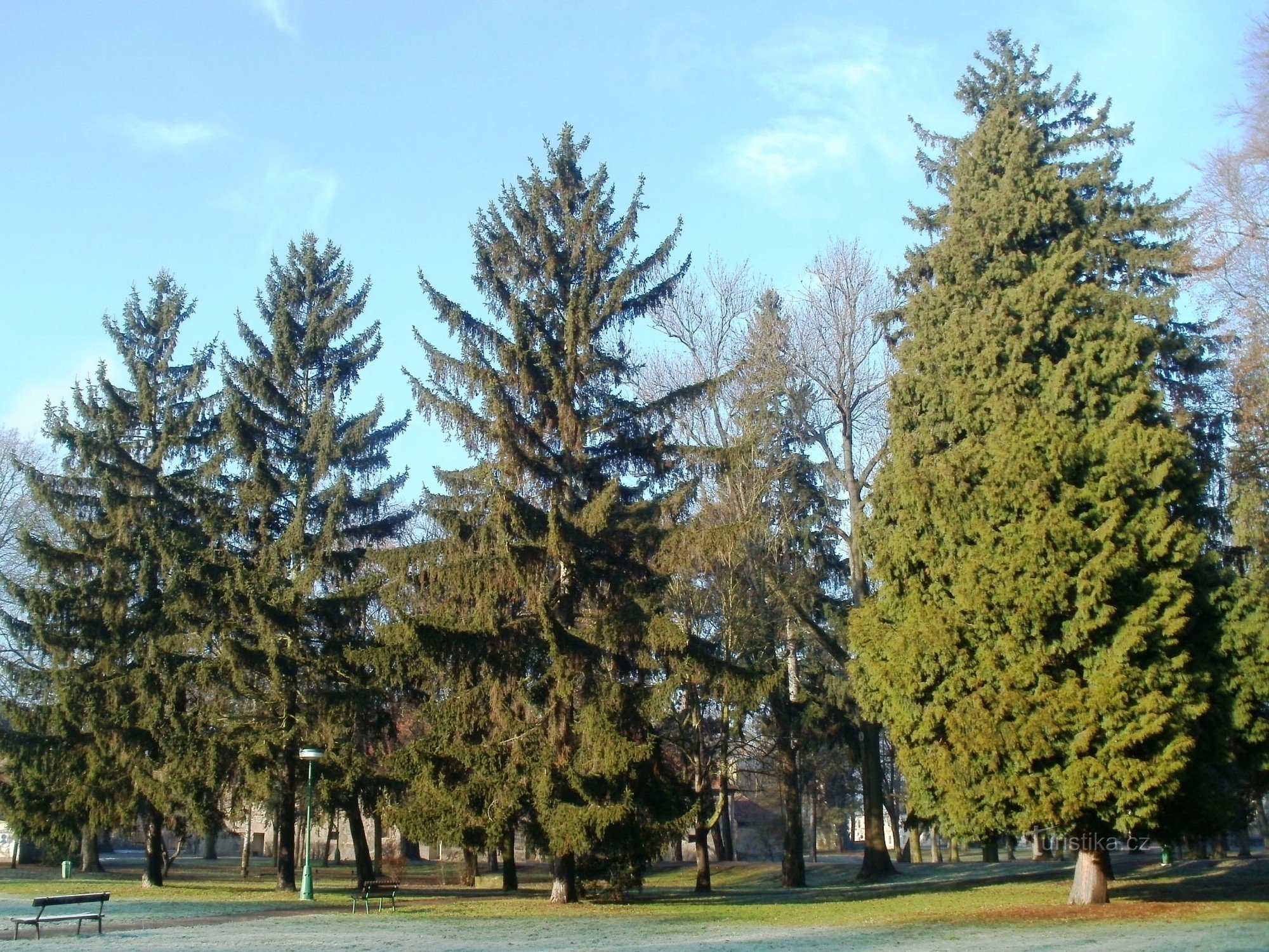 Smiřice - slottspark