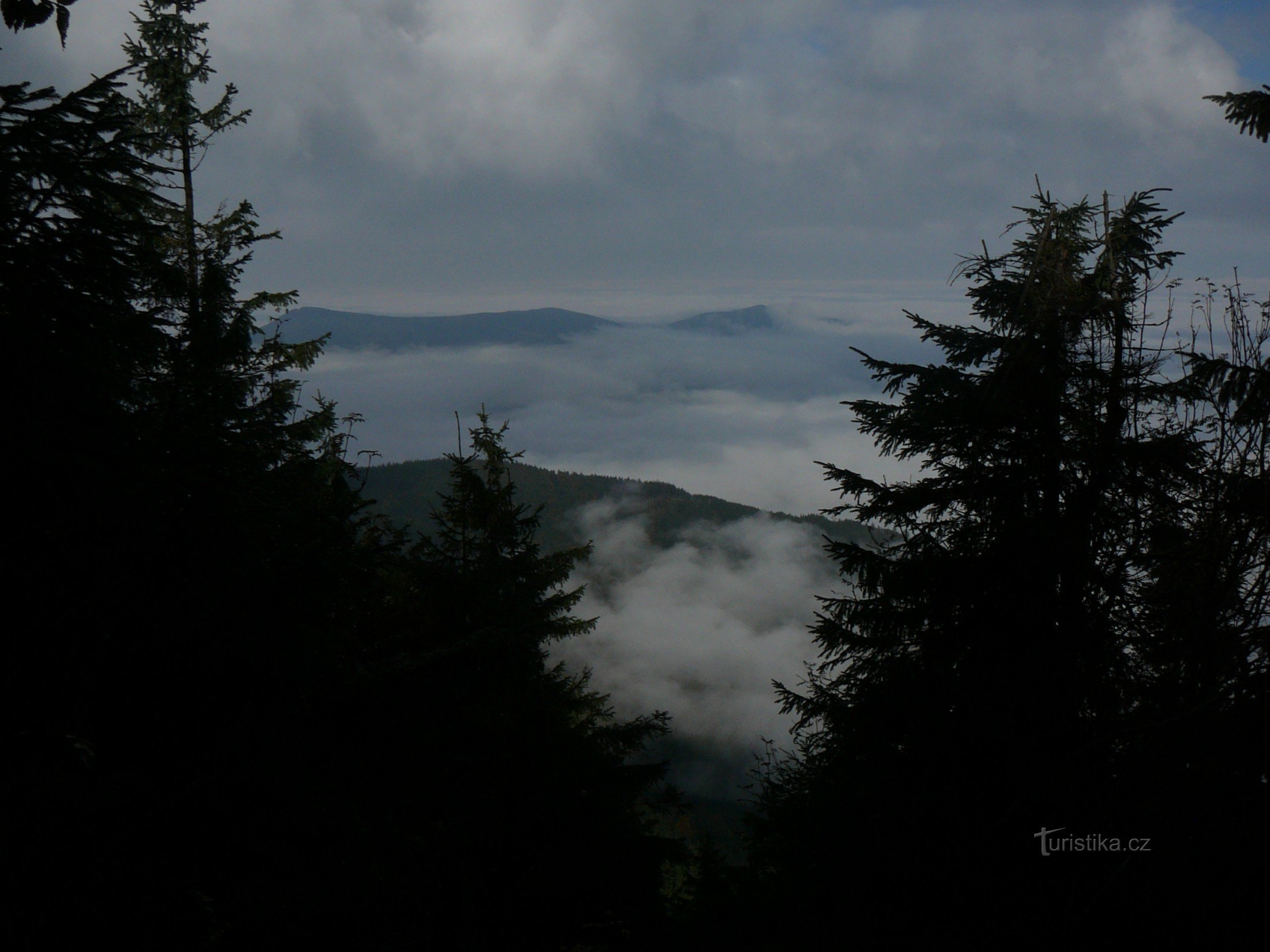 Spruce and Ondřejník from Spruce