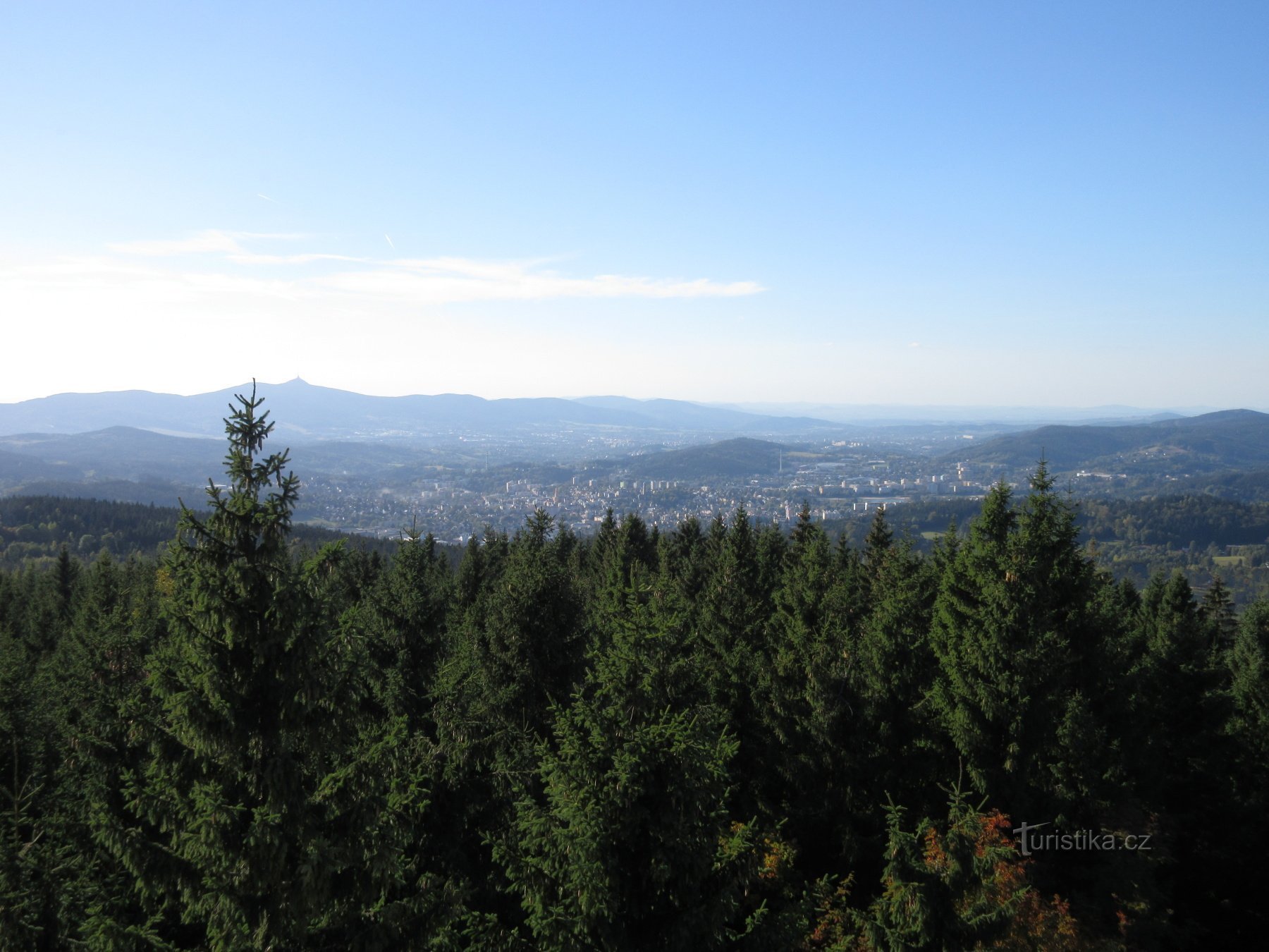 Smržovka - Aussichtsturm Černá Studnice