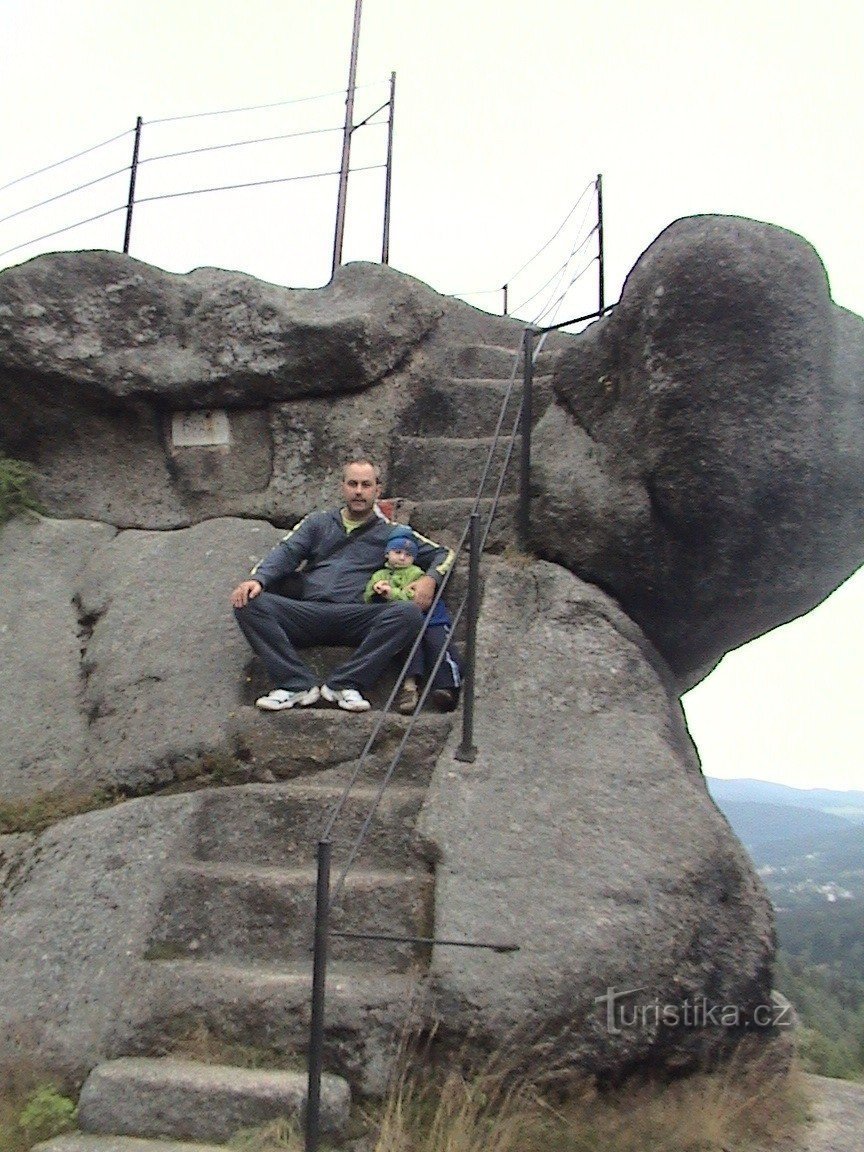 Mirador de Smržov llamado Finkstein - mirador