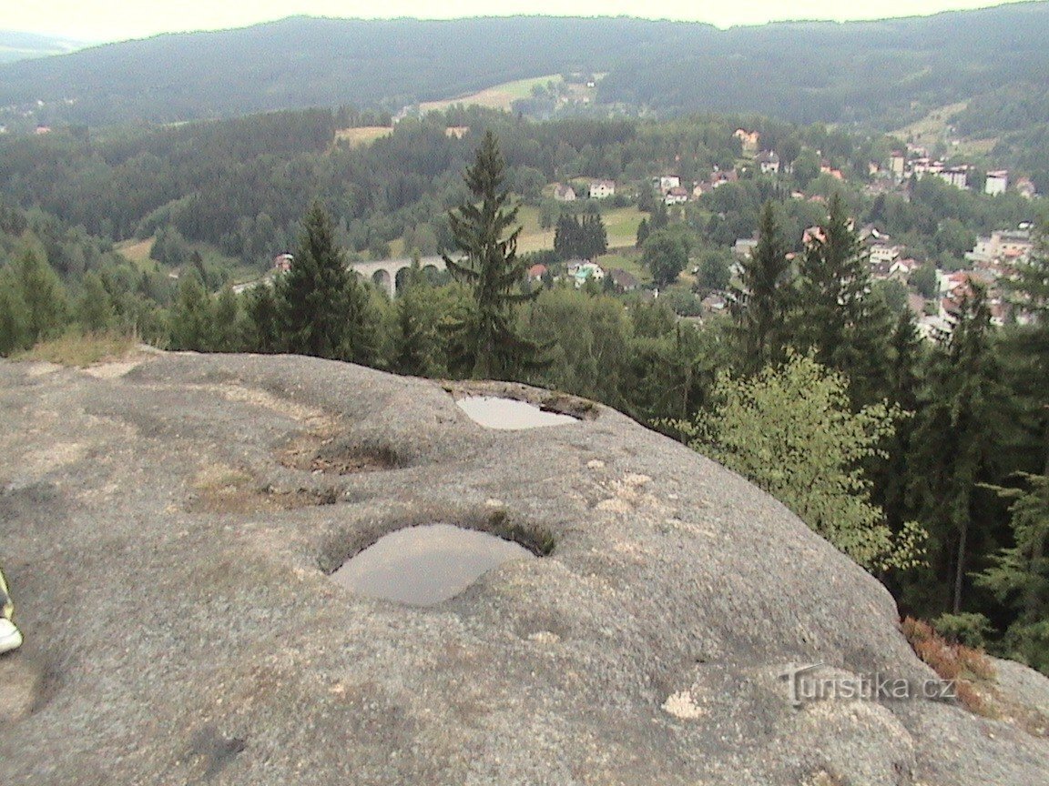 Mirador de Smržov llamado Finkstein - mirador