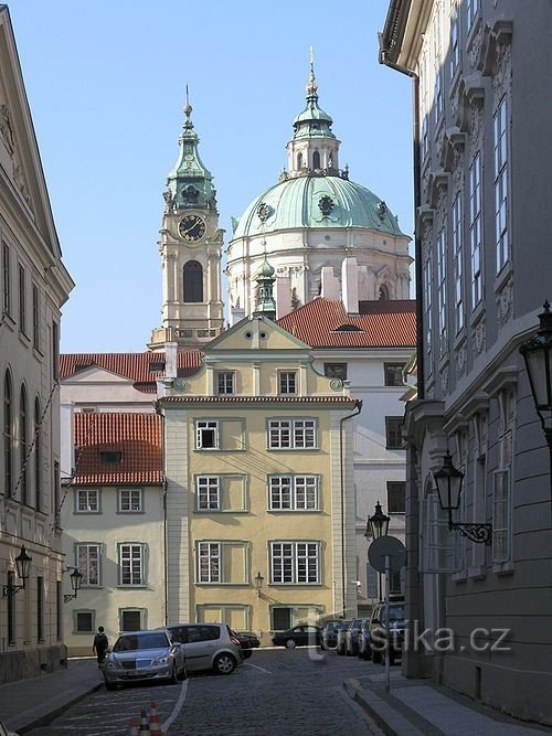 Budynek kameralny, widok św. Mikołaja