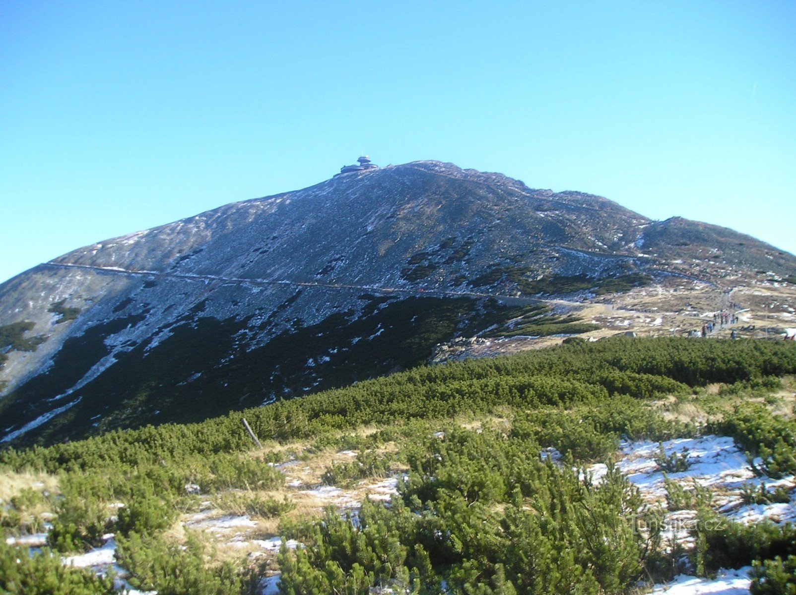 Schneekoppe 1602 m.ü.M