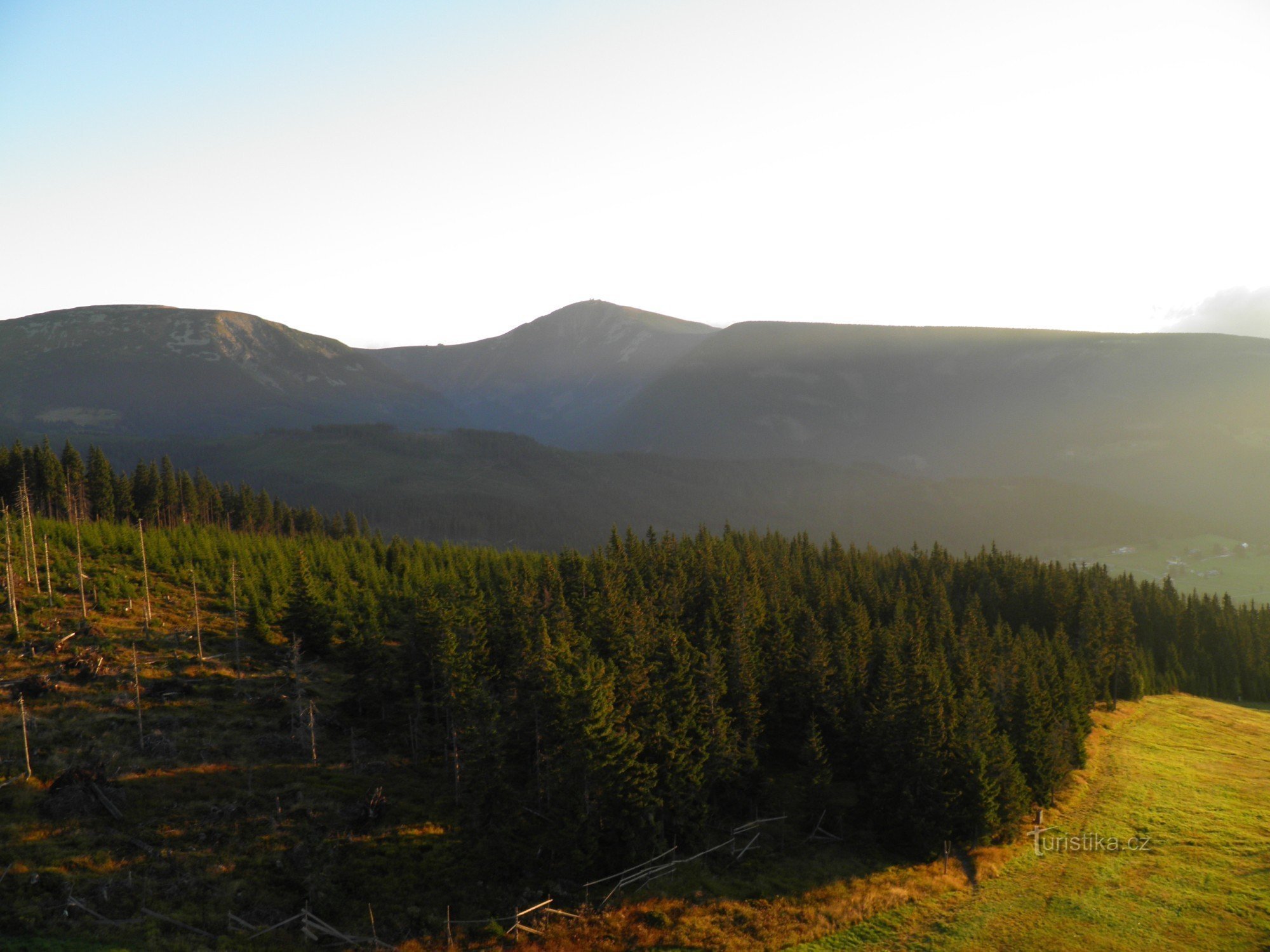 Sněžka - najviša češka planina.