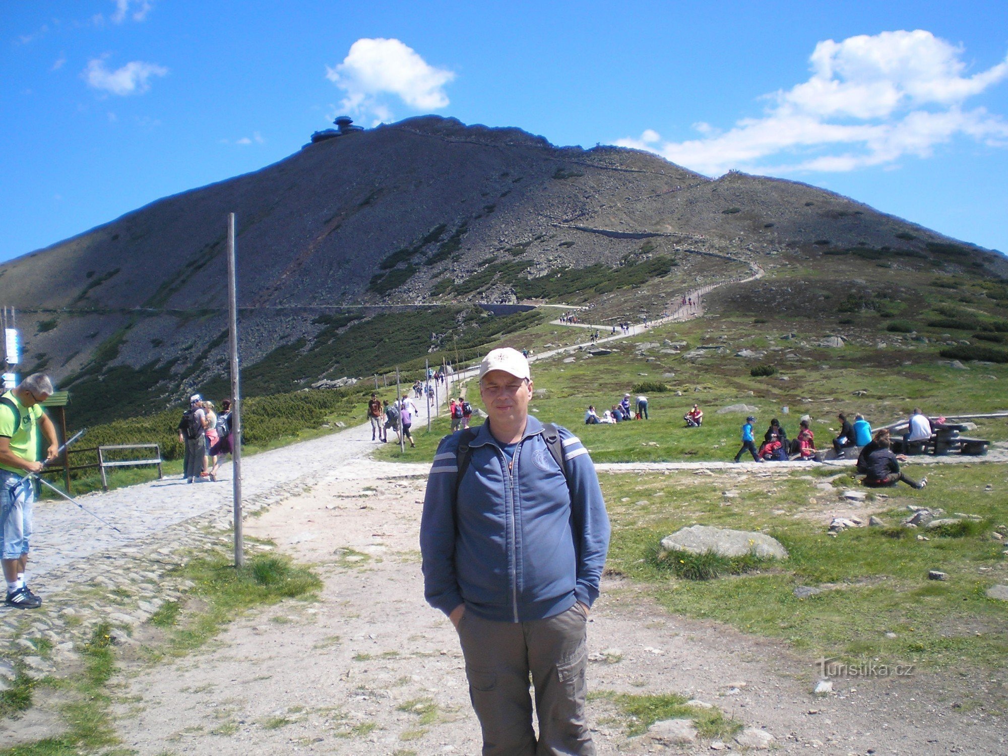 Sněžka-Blick von Slezská bouda