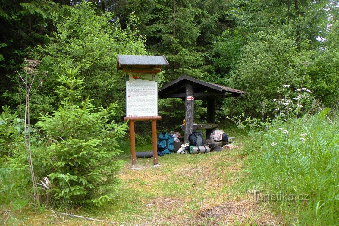 Frühstück hinter dem Alten Zollhaus (Rozvadov)