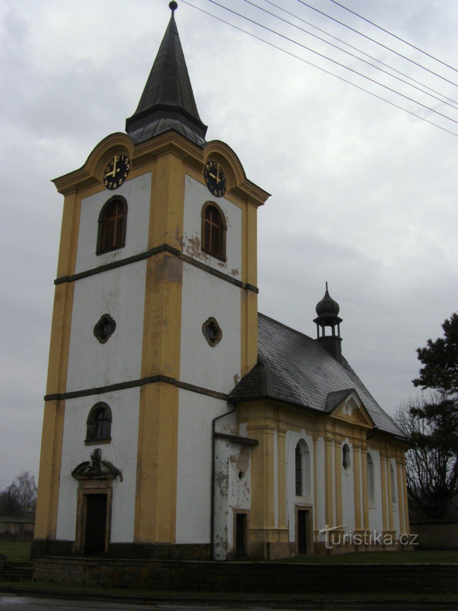 Sobčice - kirken St. Procopius