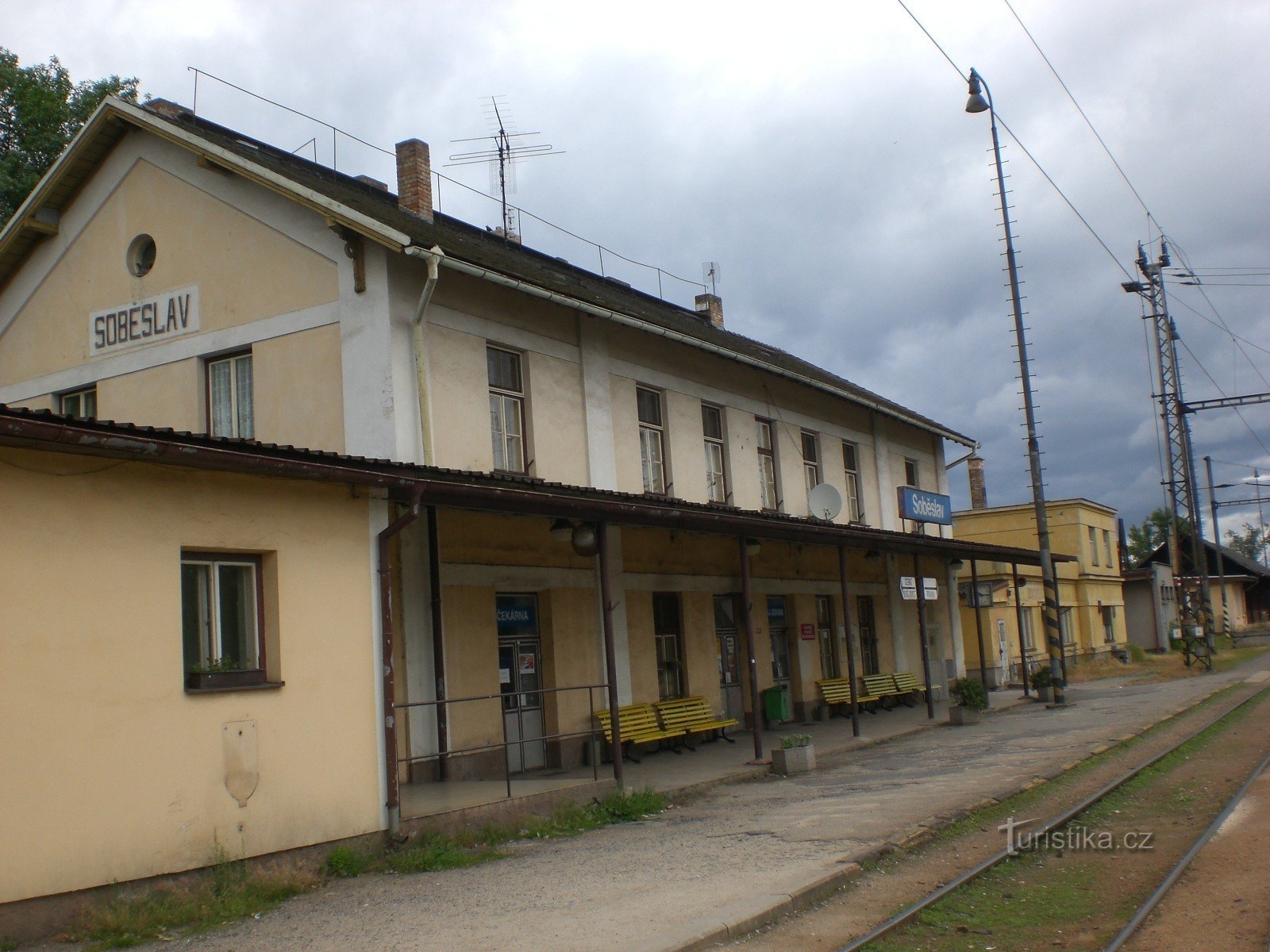 ソベスラフ - 鉄道駅