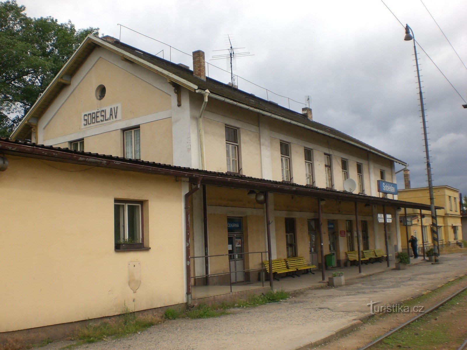 Soběslav - Bahnhof