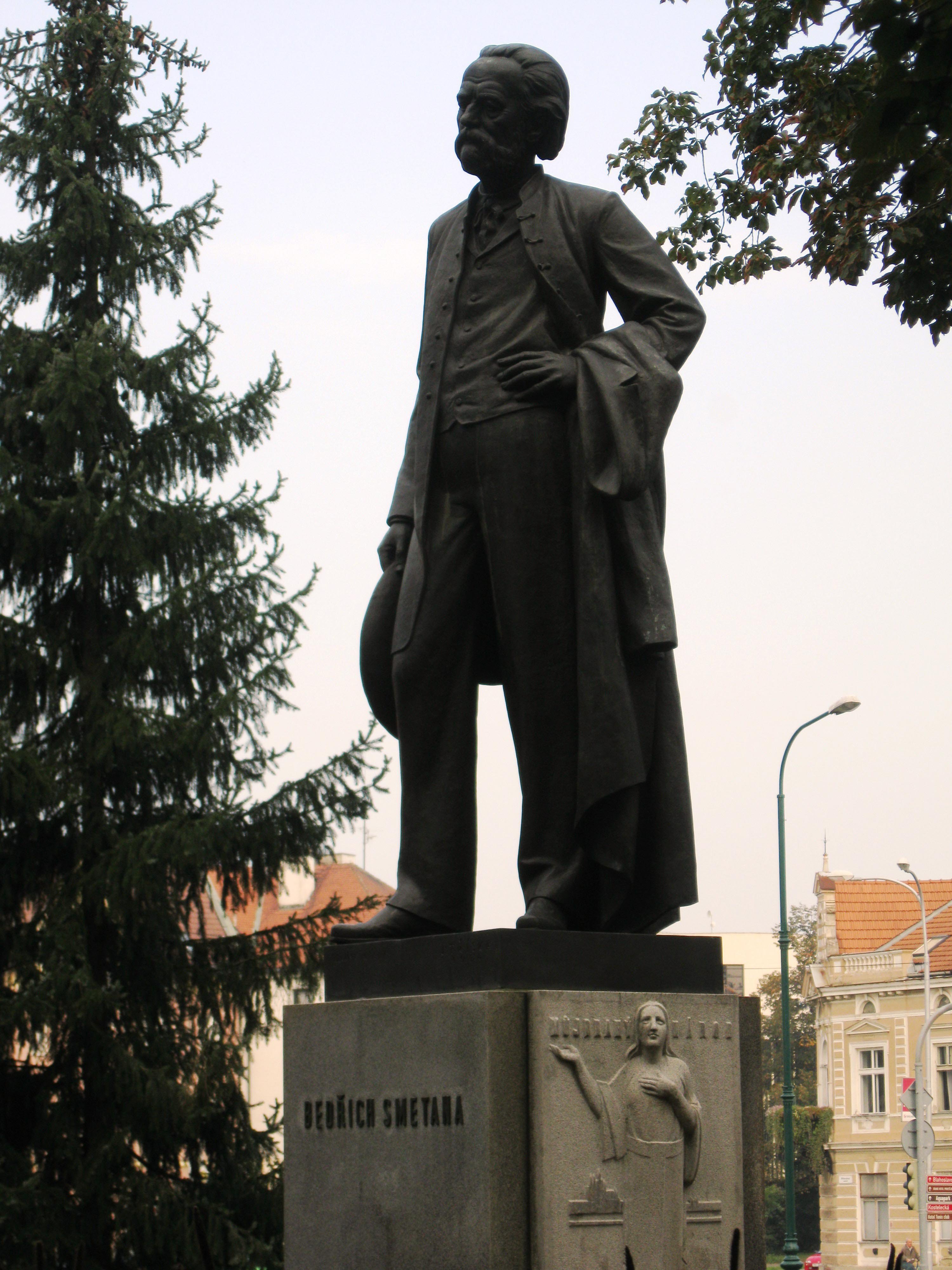 Statue von Bedřich Smetana