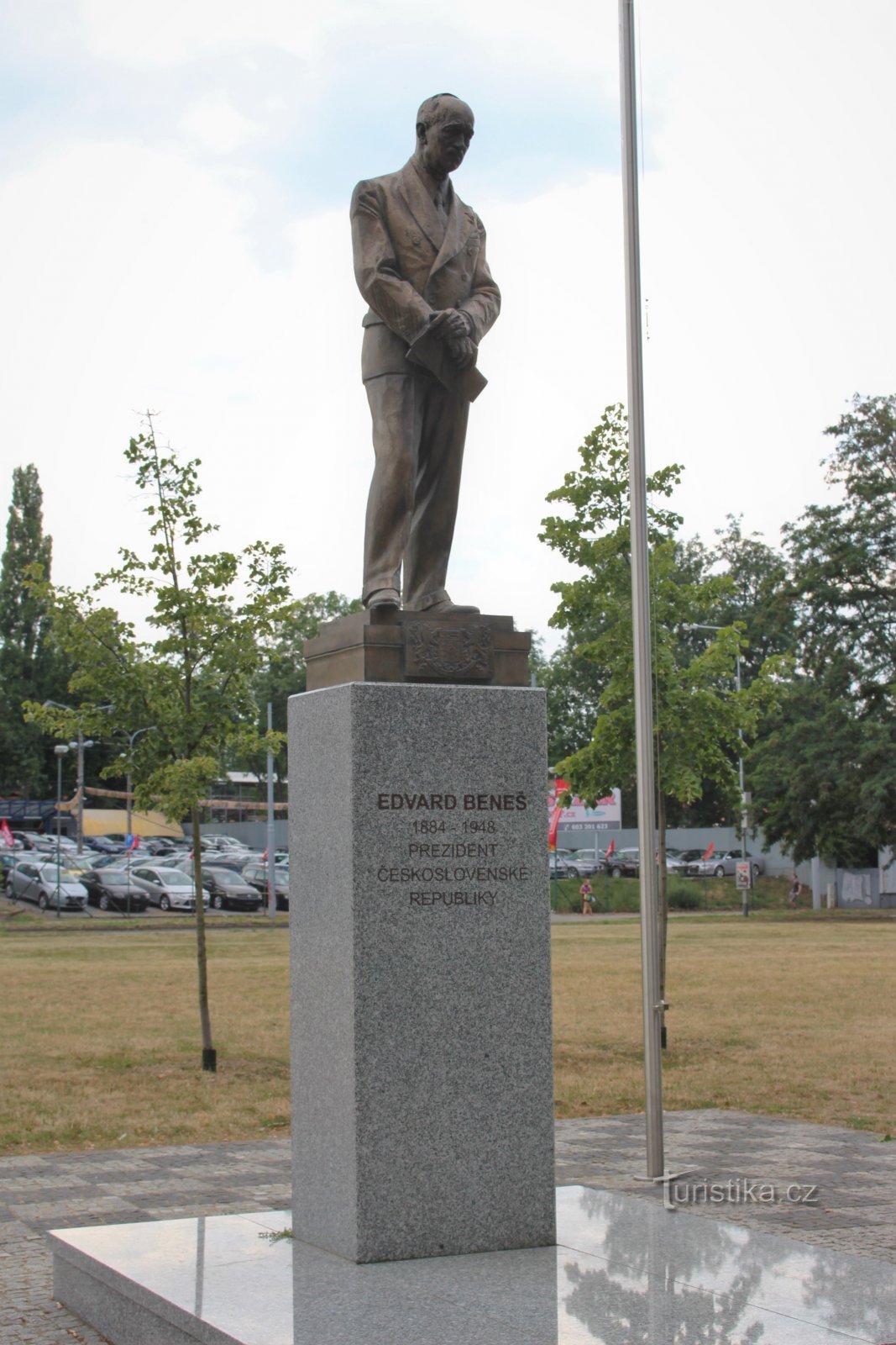 Statuen af ​​Edvard Beneš