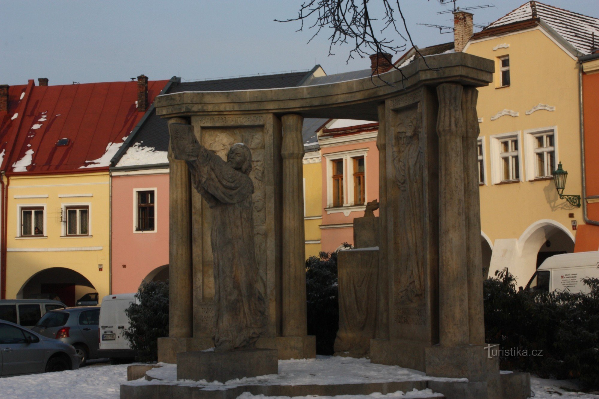 Statuia lui Jan Blahoslav de František Bílek