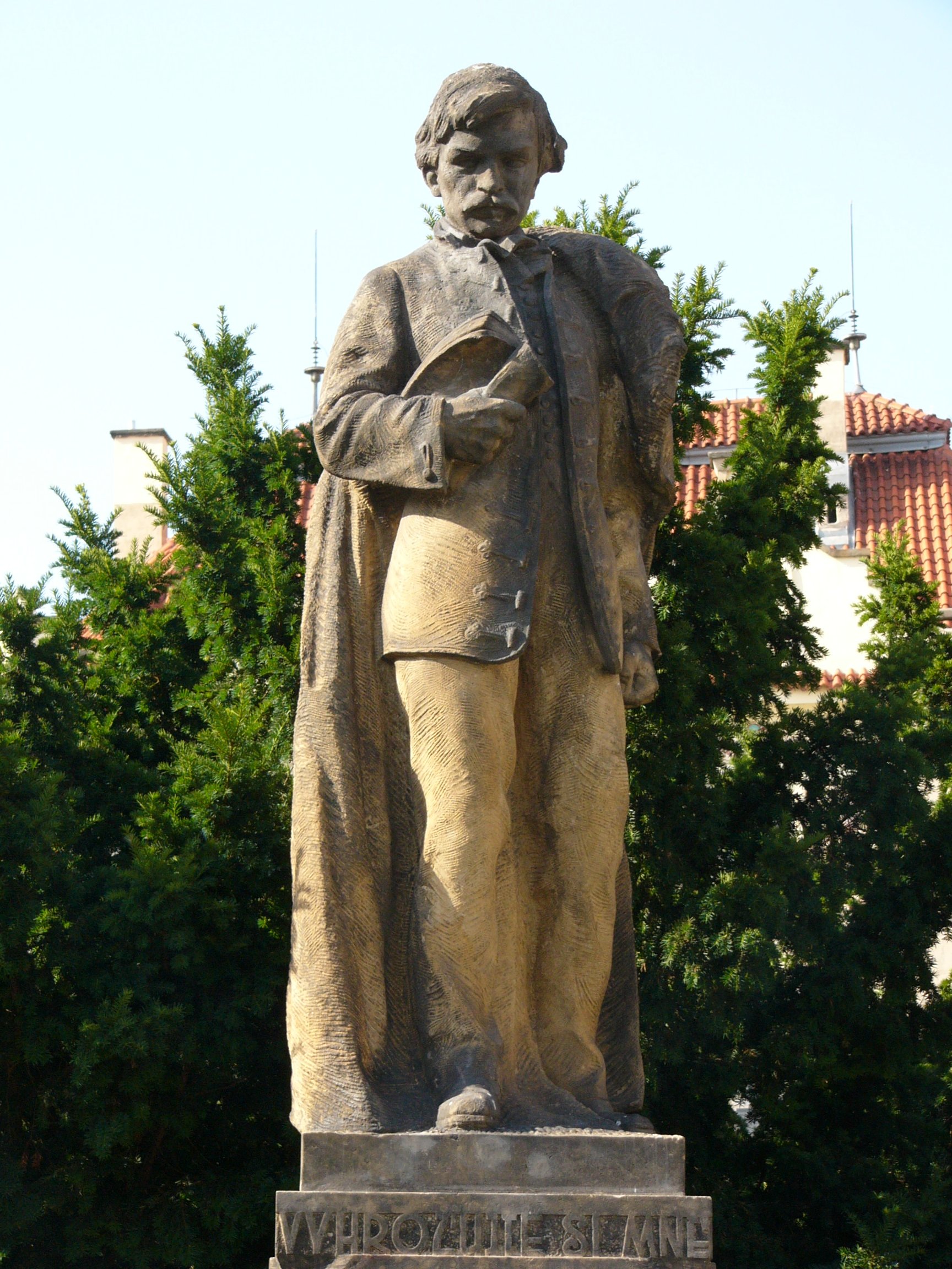 Statue von Karel Havliček Borovský