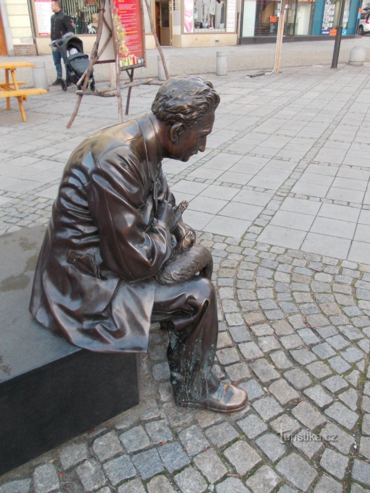statue of Leoš Janáček