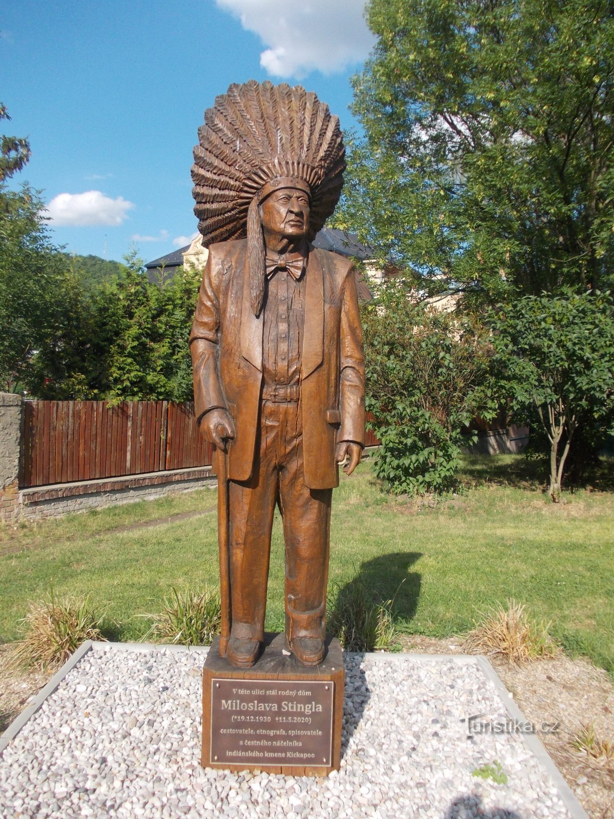 socha Miloslava Stingla