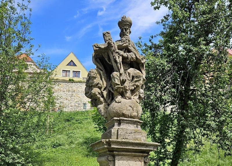 socha Nejsvětější Trojice