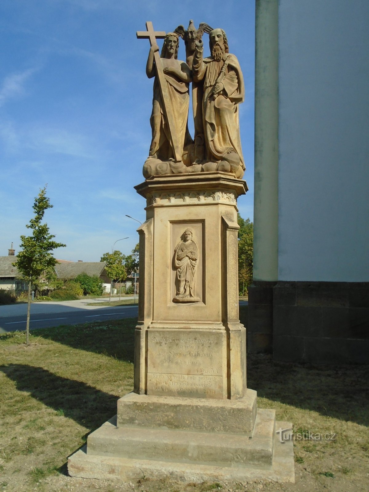 Standbeeld van de Heilige Drievuldigheid (Stračov, 21.9.2018/XNUMX/XNUMX)