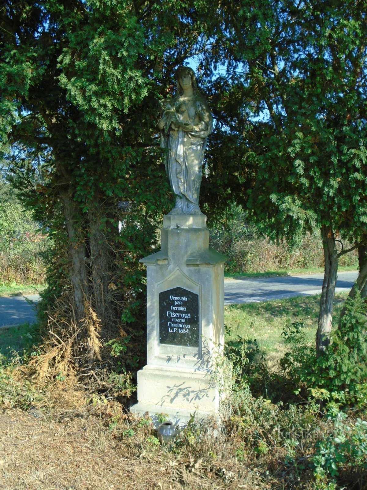 Statue de la Vierge Marie (Barchůvek, 17.9.2018/XNUMX/XNUMX)