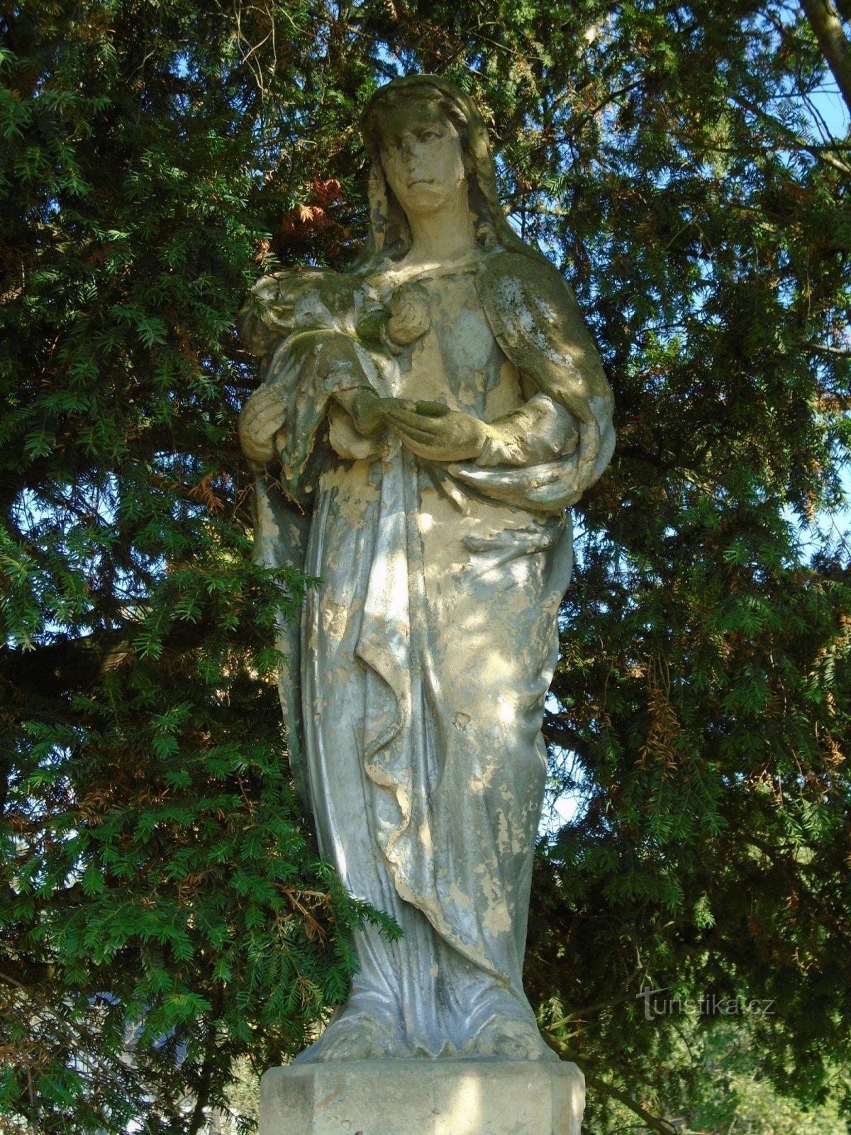 Statue de la Vierge Marie (Barchůvek, 17.9.2018/XNUMX/XNUMX)