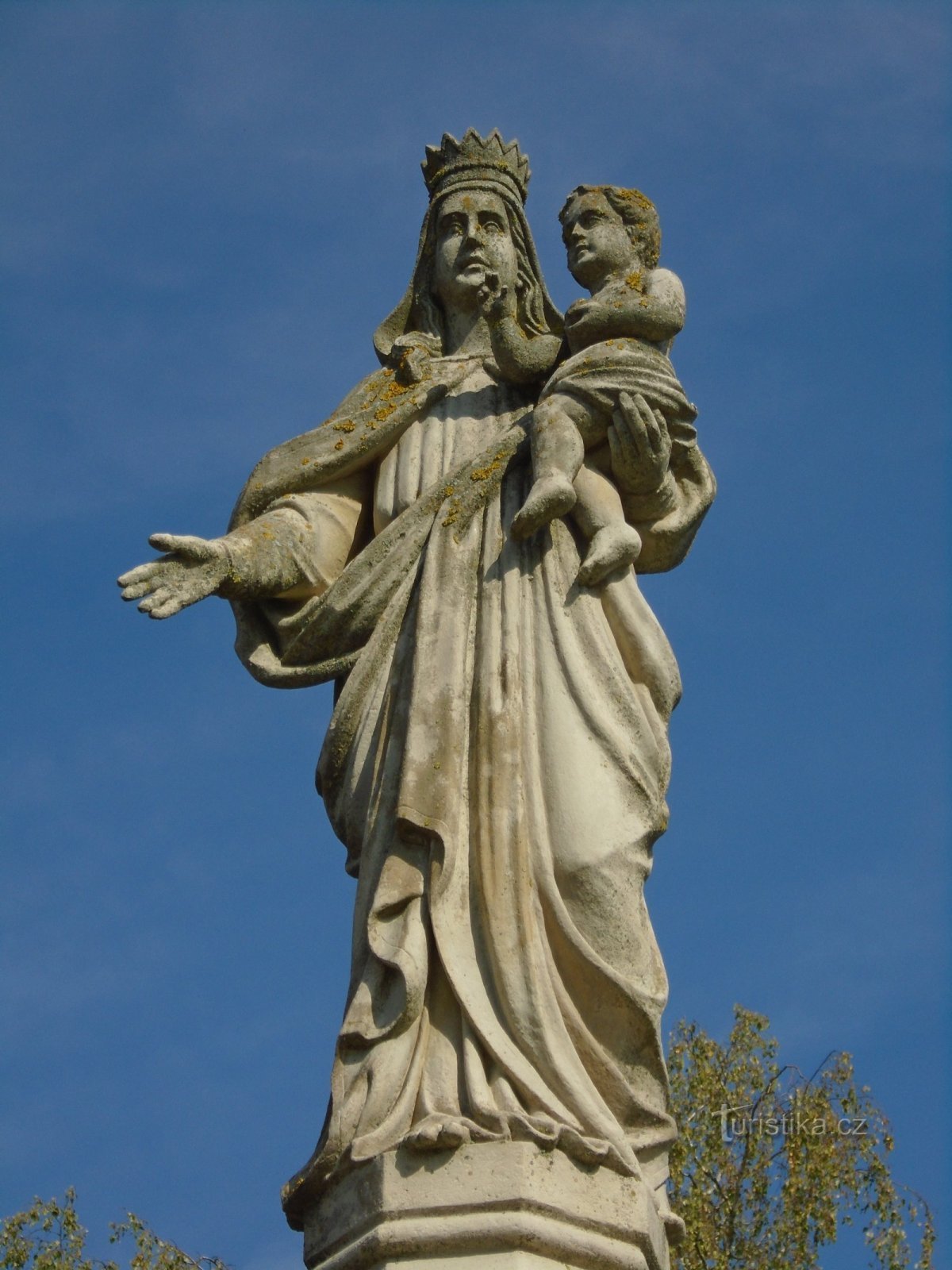 Szűz Mária szobor (tölgy, 21.9.2018.)
