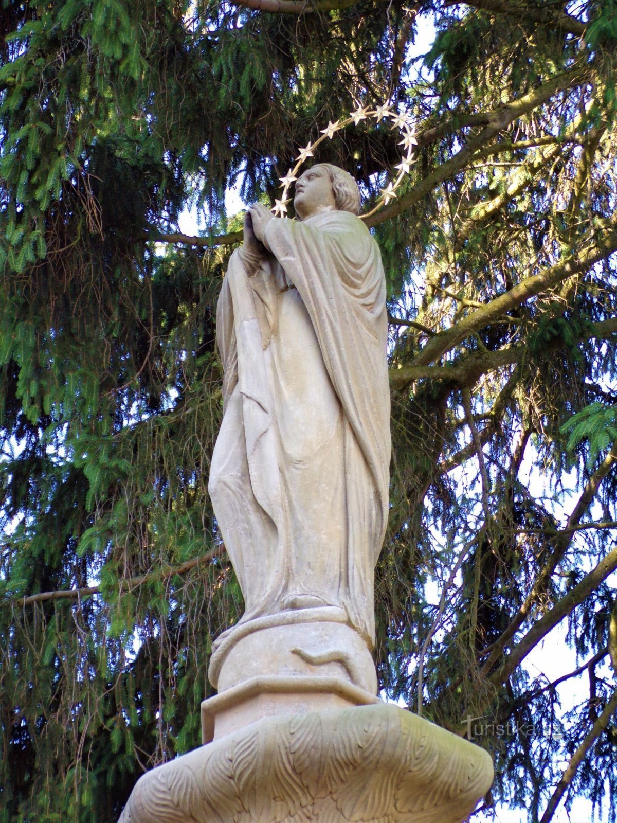 圣母玛利亚雕像（Hněvčeves，20.6.2021 年 XNUMX 月 XNUMX 日）