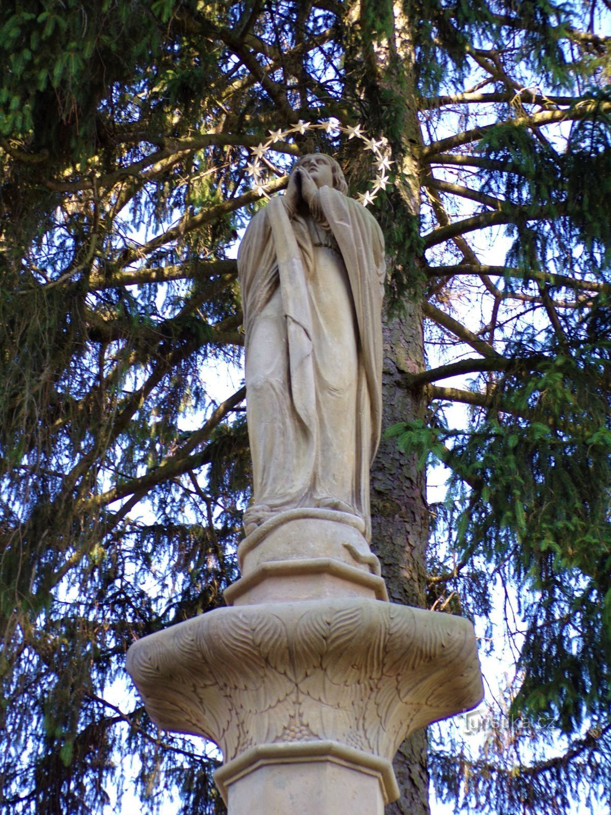 Statue der Jungfrau Maria (Hněvčeves, 20.6.2021)