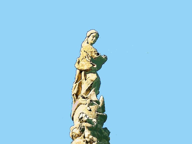 socha Panny Marie Immaculaty