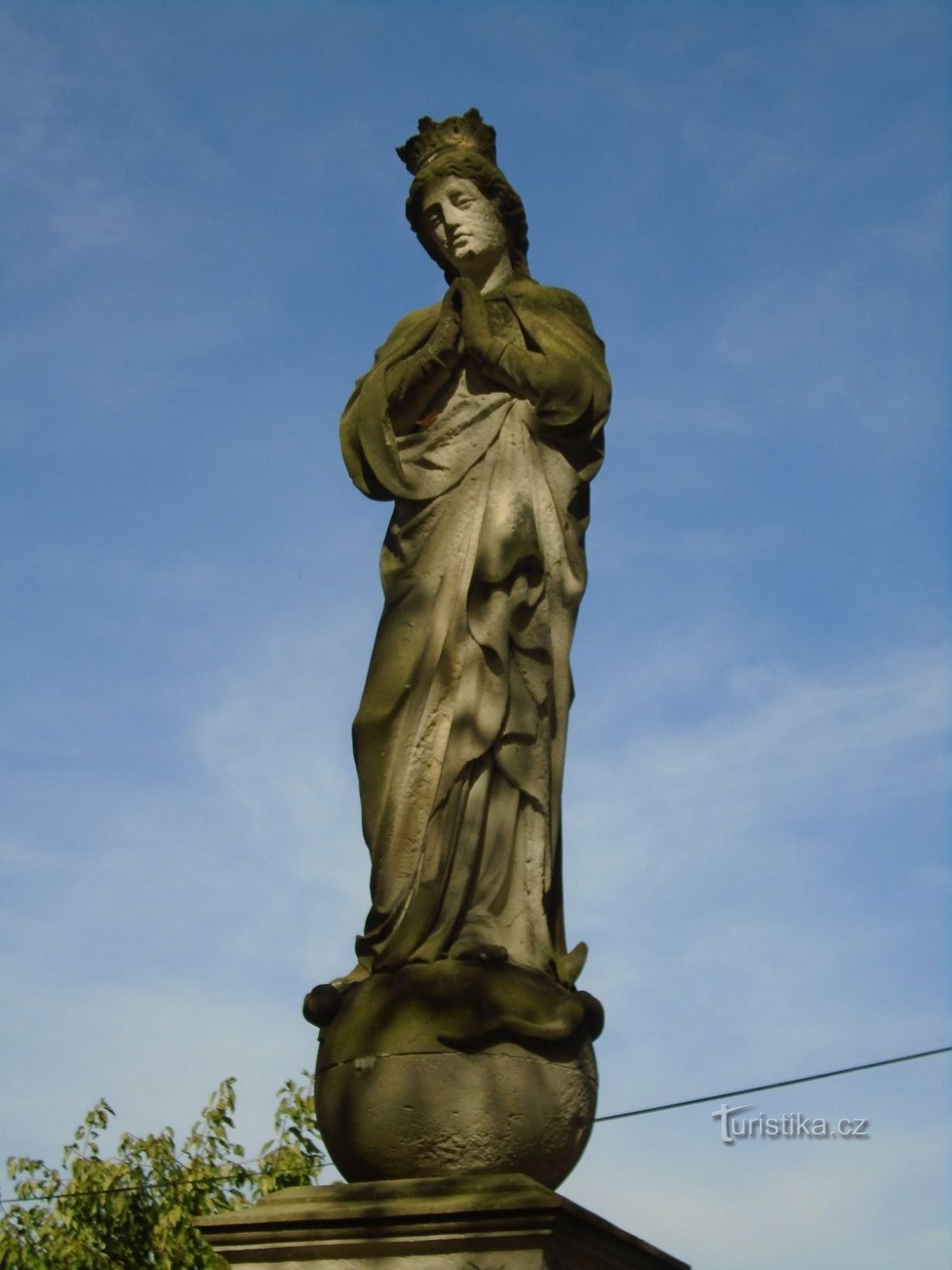 Figura Matki Boskiej (Rosnice, 21.9.2018)