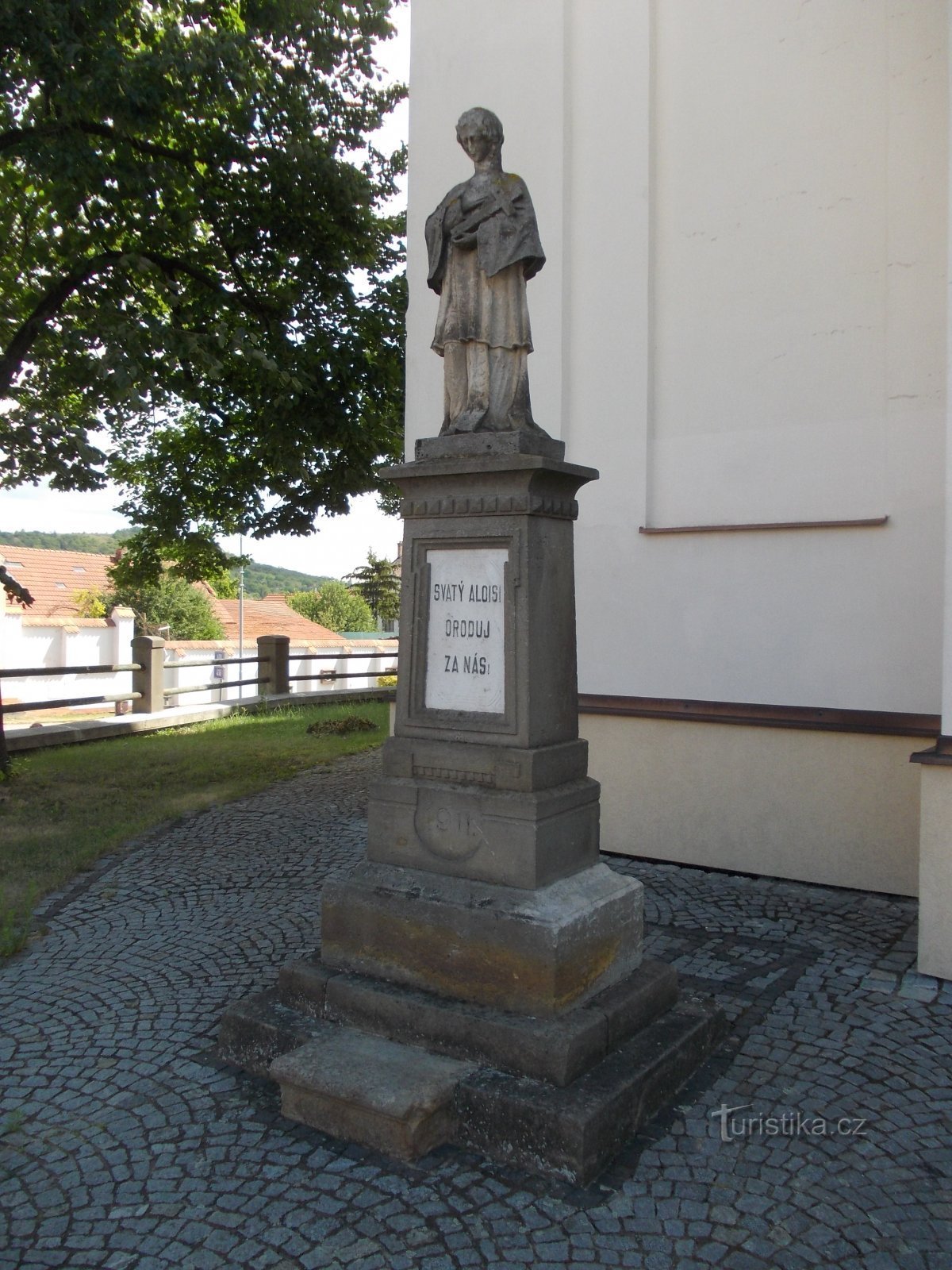 szobor Szent. Alois