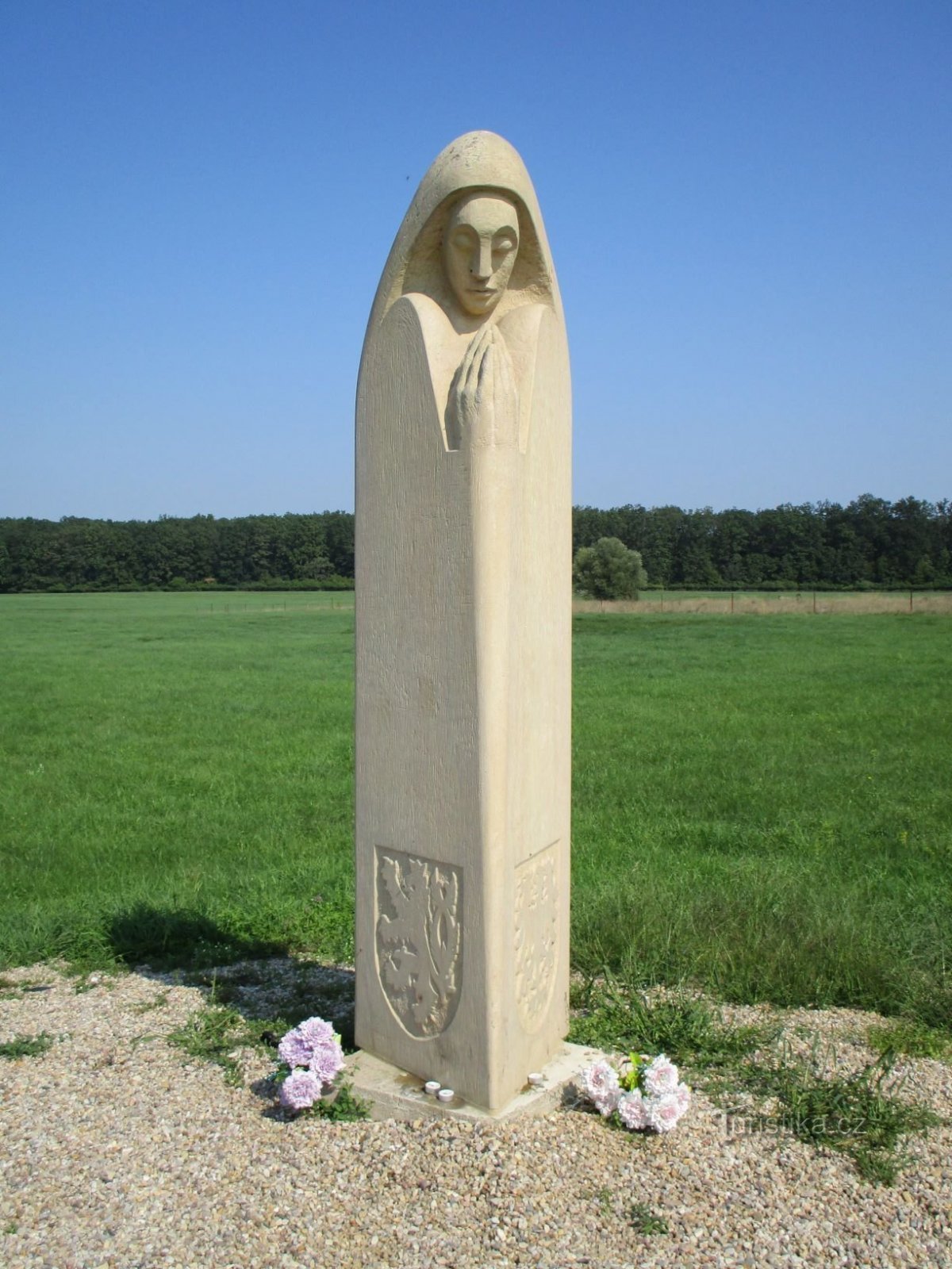 Posąg św. Agnieszka (Myštěves, 31.8.2019)