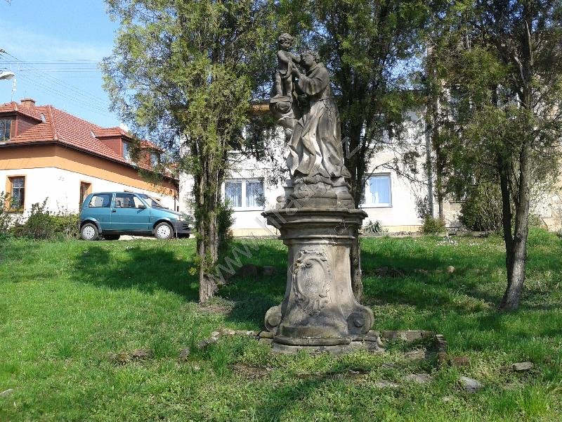socha sv. Antonína Paduánského