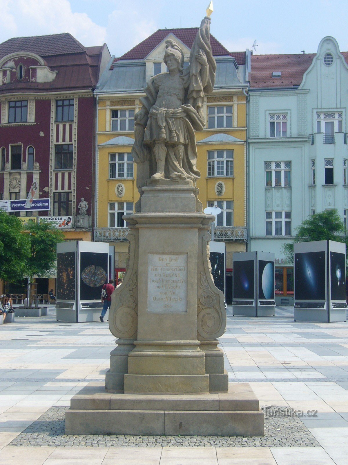 Statue von St. Floriana