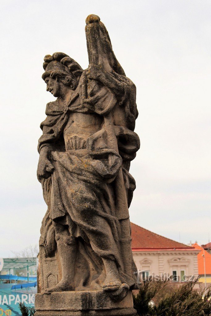 Statue von St. Floriana