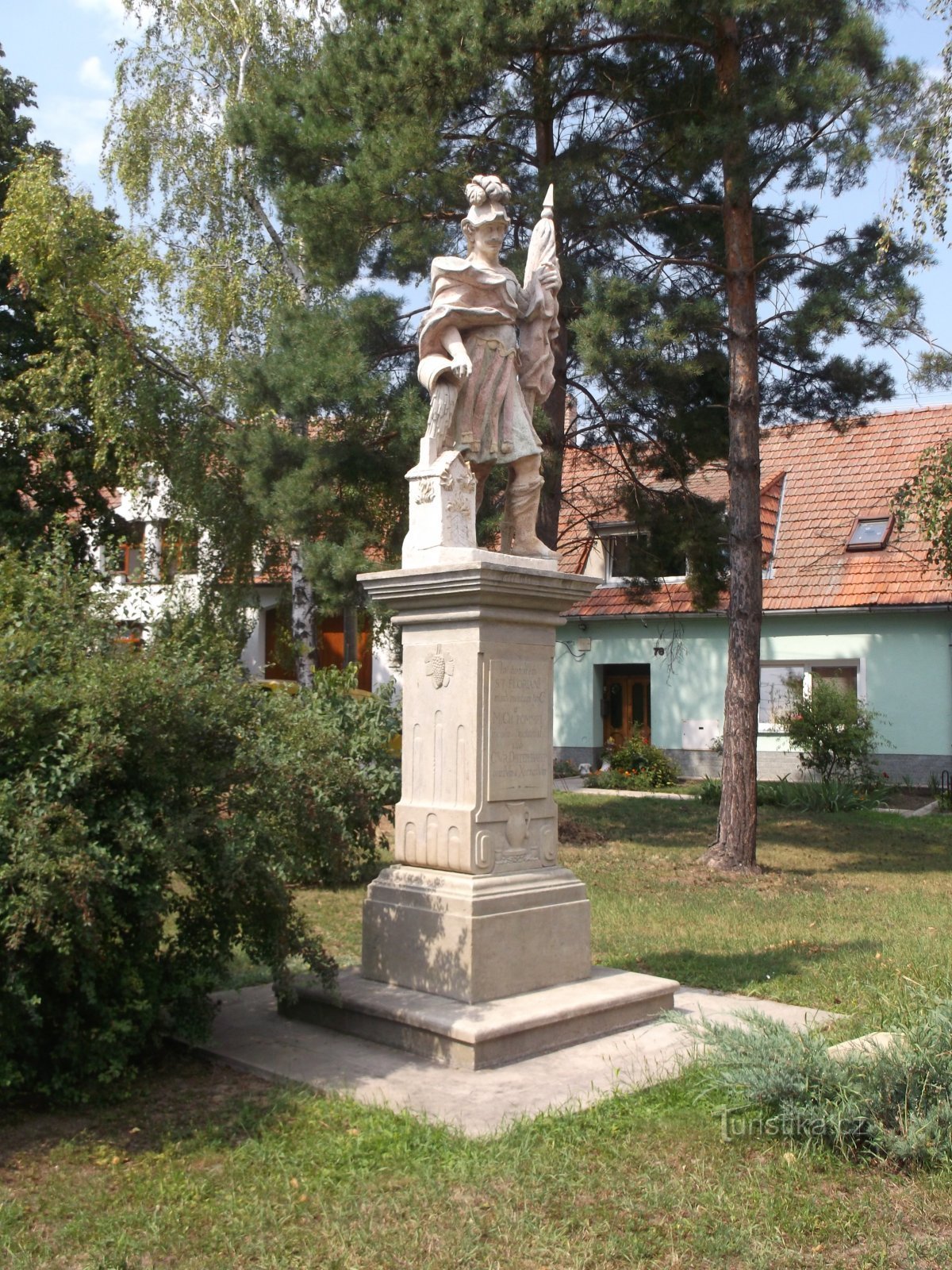 Statue von St. Floriana