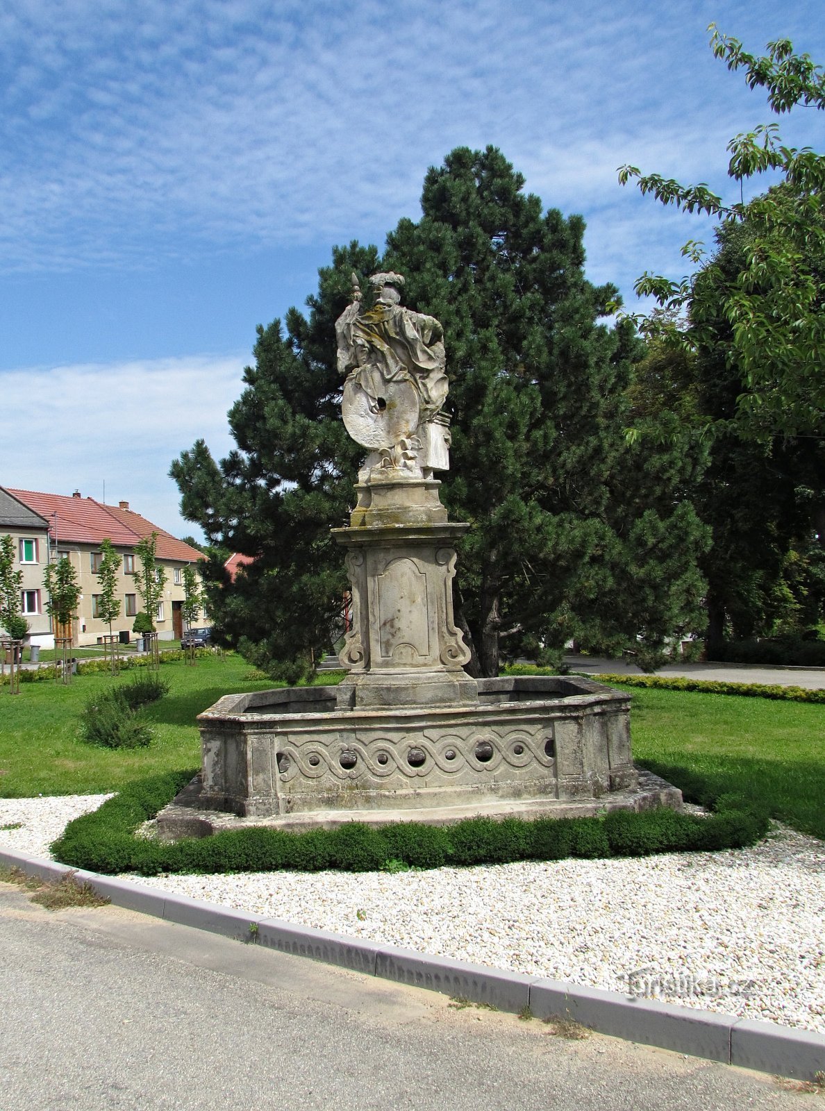 Statue des Hl. Florian