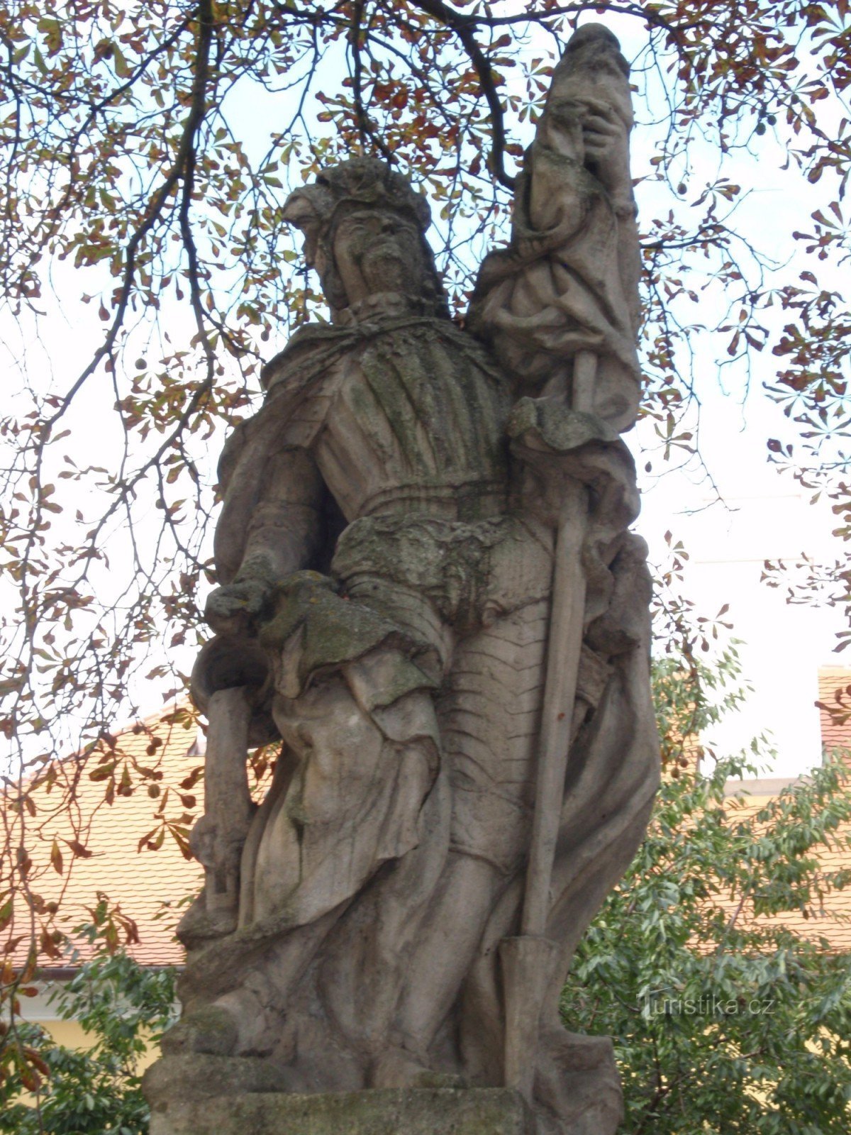 Estátua de St. Florian em Třebíč