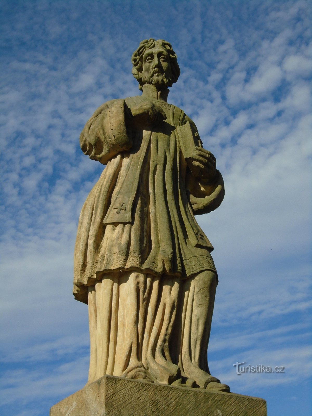 Статуя св. Франтишек Ксаверский в Свободном дворе (Градец Кралове, 11.8.2018 апреля XNUMX г.)