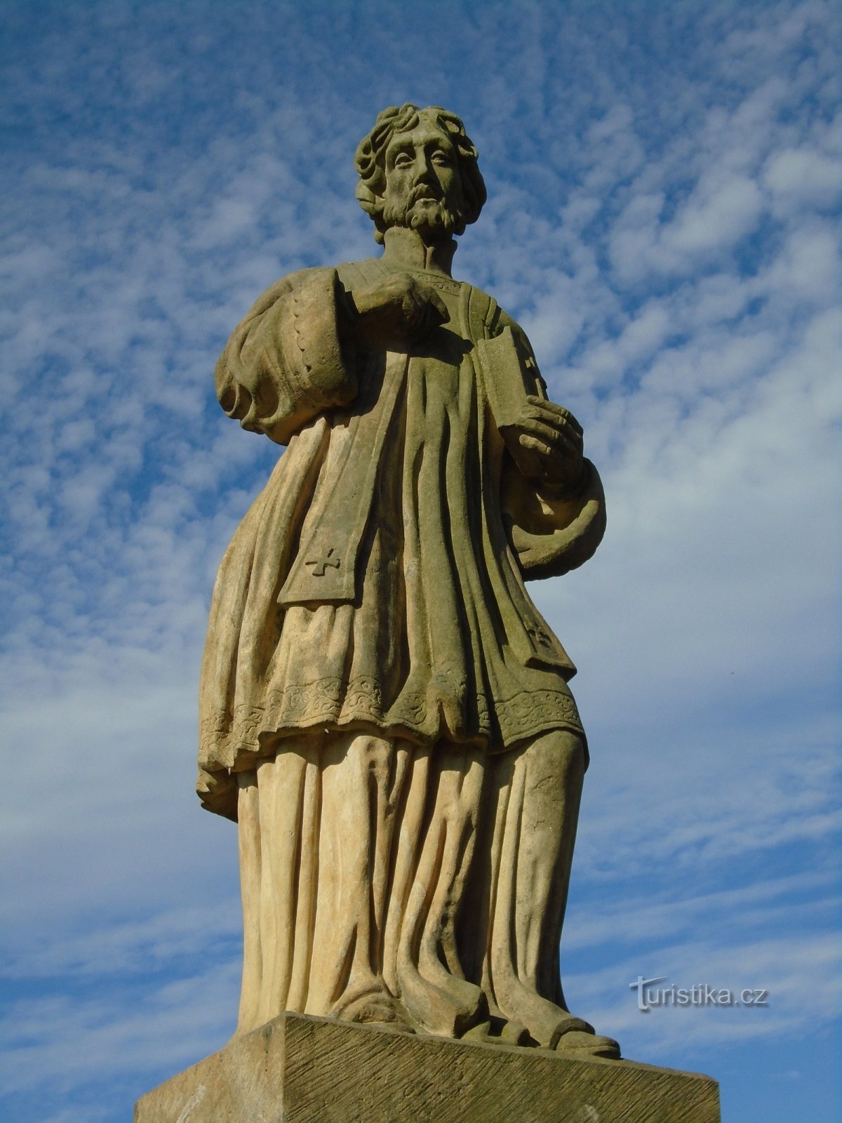 Statue von St. František Xaverský in Svobodné Dvorů (Hradec Králové, 11.8.2018. April XNUMX)