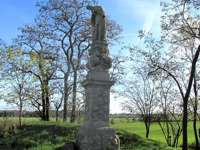 socha sv. Františka z Pauly