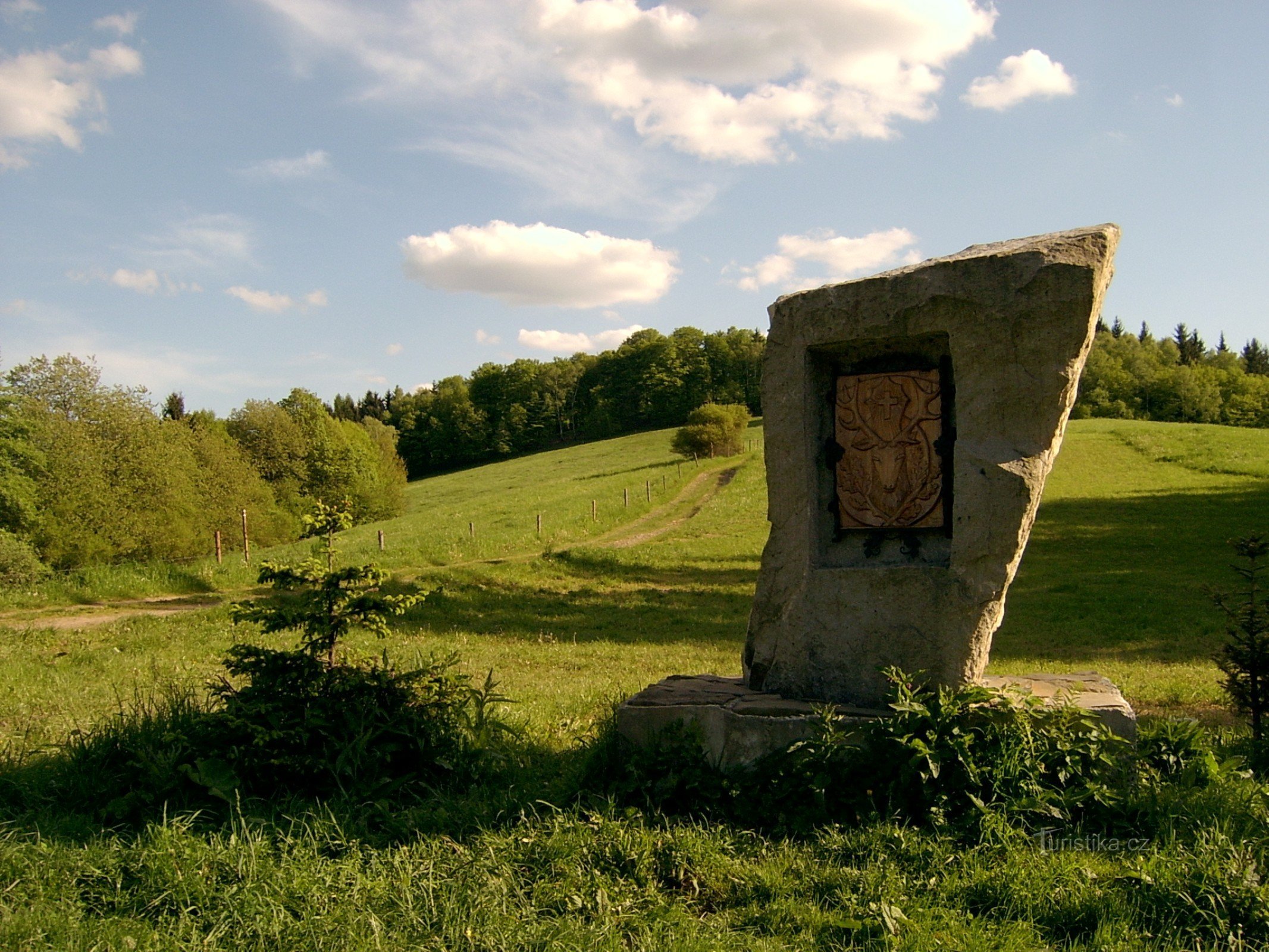 estátua de S. Huberta, Vsetín - Jasenka