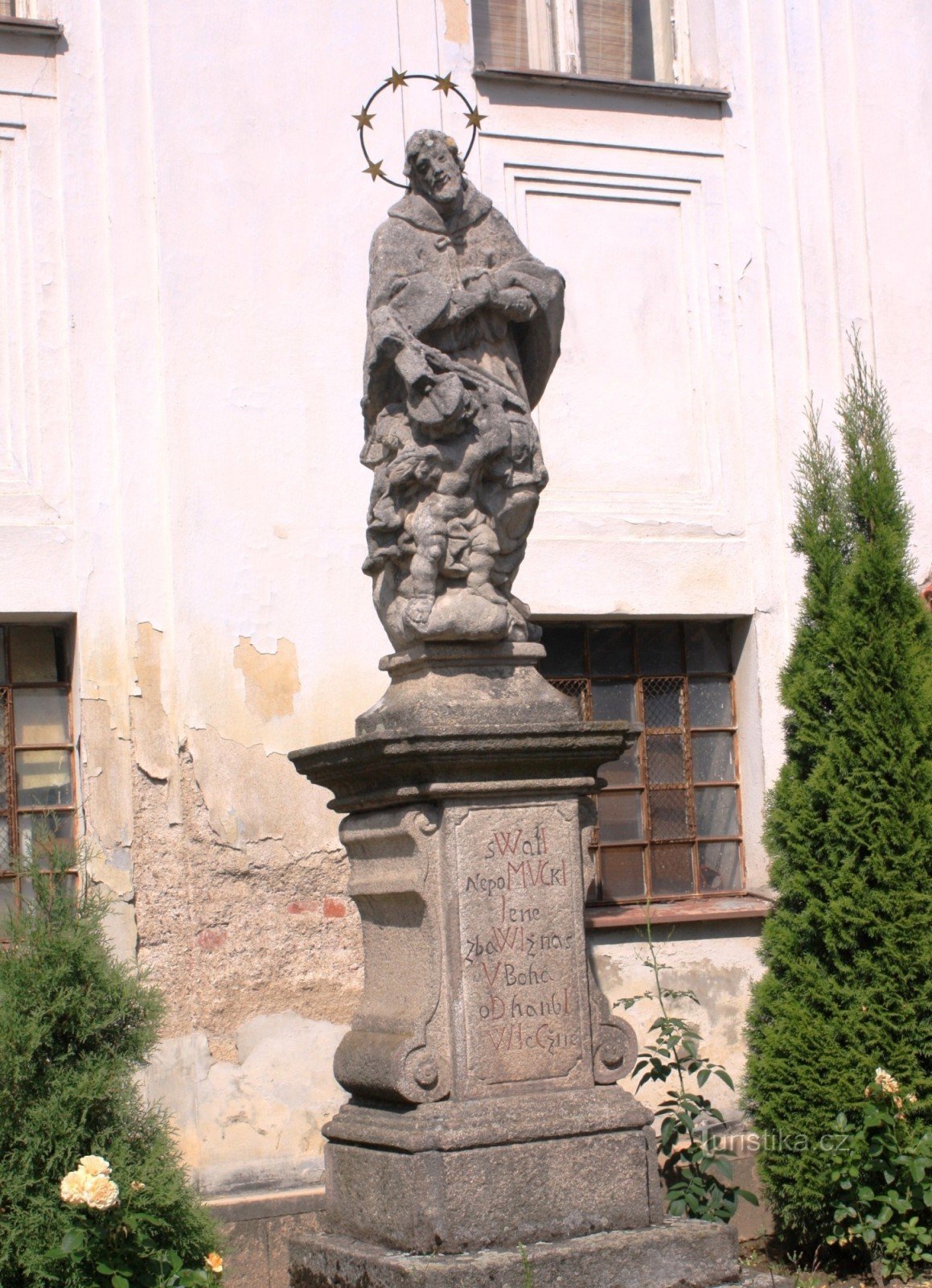 Statue von St. Jan Nepomuký