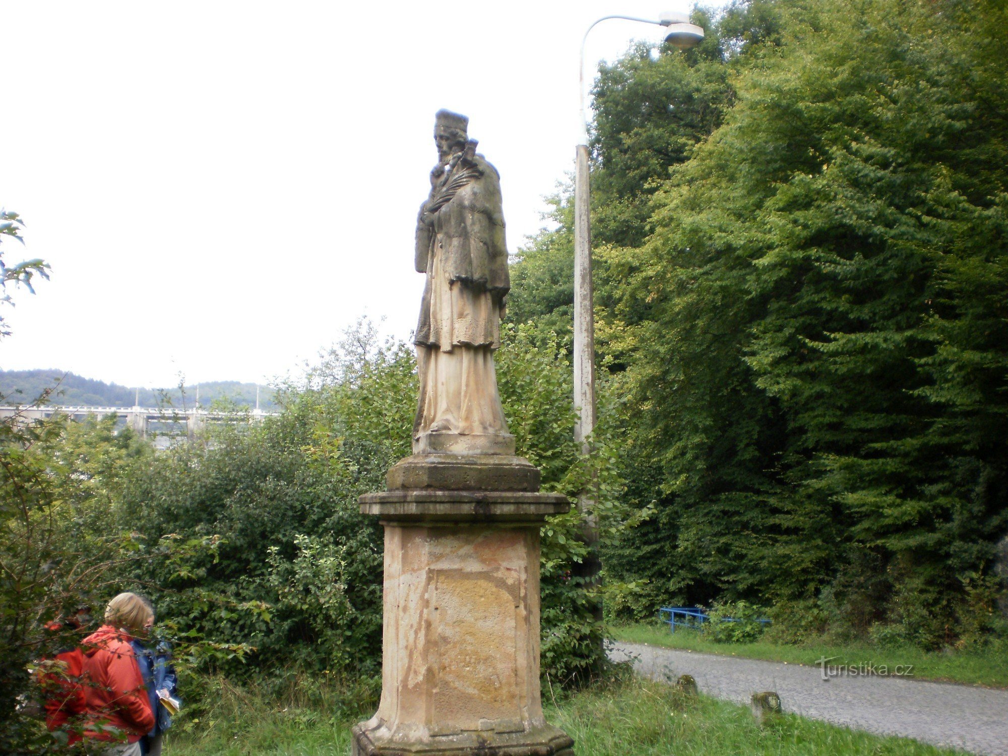 statue af Johannes af Nepomuk
