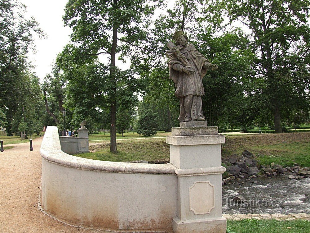 Statue von St. Jan Nepomuký