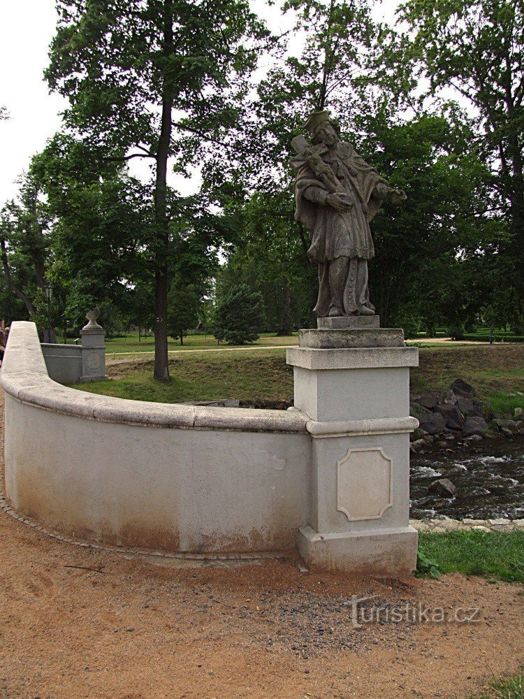 Statue von St. Jan Nepomuký