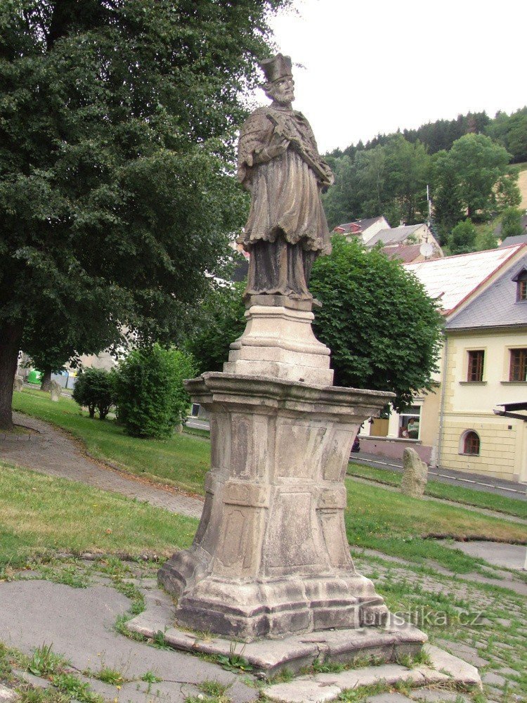 Statue von St. Jan Nepomuký