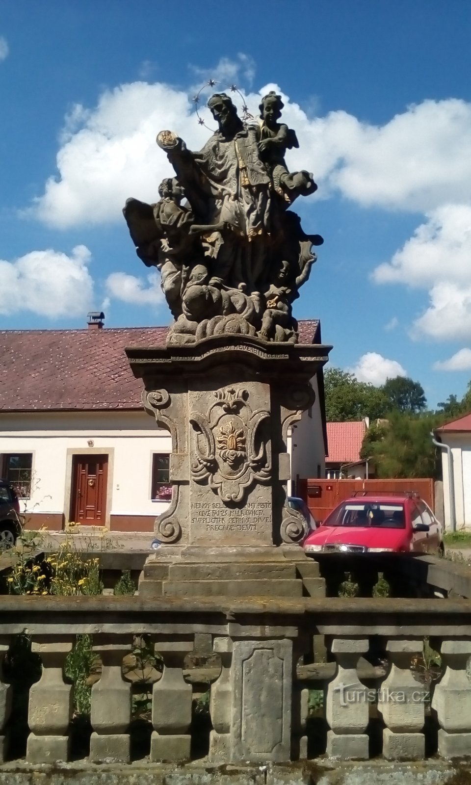 Statue von St. Jan Nepomuký