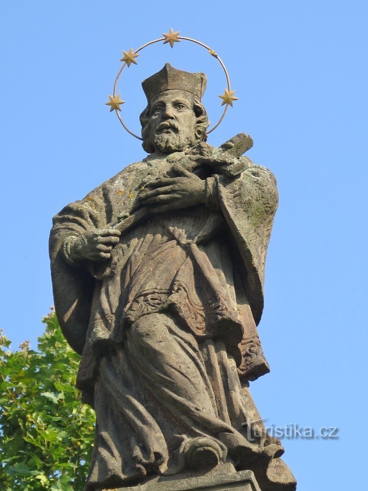 statue af St. Jan Nepomucký