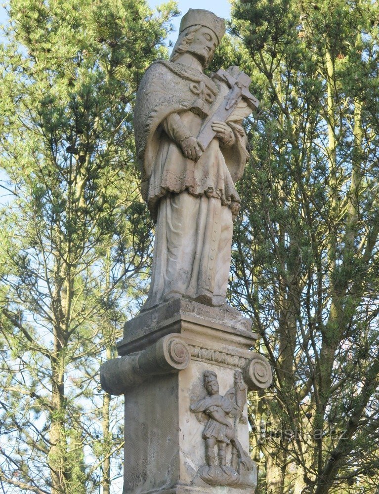 estatua de san Jan Nepomucký