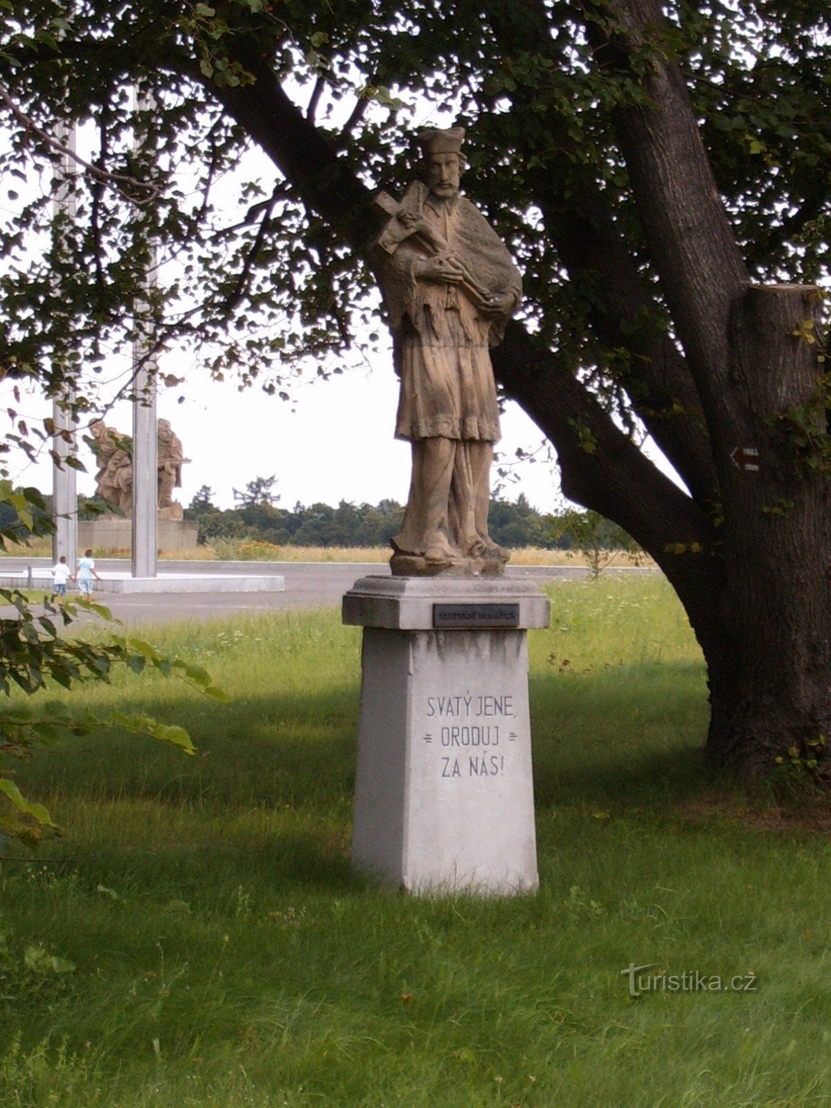 Staty av St. Jan Nepomucký - Grevinna